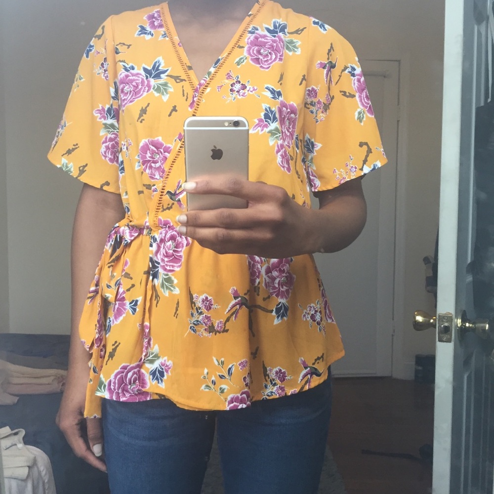 This top is perfect for a nice summer/spring day.